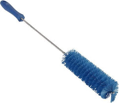 Vikan - 1-5/8" Diam Polyester Valve Brush - 19-5/8" OAL, 5-5/8" Head Length, Polypropylene & Stainless Steel Handle - USA Tool & Supply