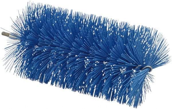 Vikan - 3-1/2" Diam Polyester Tube Brush - 7-1/2" OAL, 7" Head Length, Stainless Steel Handle - USA Tool & Supply