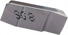 Iscar - 235GIPM Grade IC908, 2.35mm Cutting Width Carbide Grooving Insert - 1mm Max Depth of Cut, Neutral, 0.05mm Corner Radius, TiAlN Finish - USA Tool & Supply
