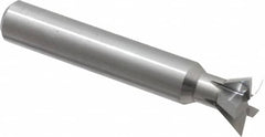 Made in USA - 3/4" Diam x 0.312" Wide Solid Carbide 60° Dovetail Cutter - USA Tool & Supply