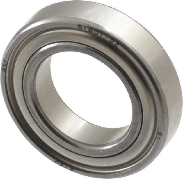 SKF - 12mm Bore Diam, 21mm OD, Double Shield Thin Section Radial Ball Bearing - 5mm Wide, 1 Row, Round Bore, 151 Lb Static Capacity, 321 Lb Dynamic Capacity - USA Tool & Supply