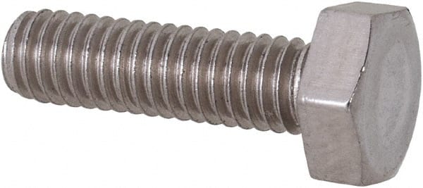 Value Collection - M4x0.70mm Metric Coarse, 14mm Length Under Head Hex Head Cap Screw - USA Tool & Supply