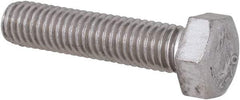 Value Collection - M5x0.80mm Metric Coarse, 22mm Length Under Head Hex Head Cap Screw - Fully Threaded, Grade 18-8 & Austenitic A2 Stainless Steel, Uncoated, 8mm Hex - USA Tool & Supply