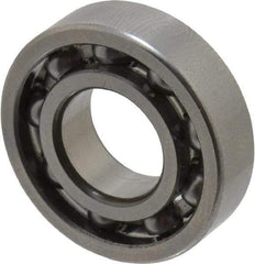 SKF - 10mm Bore Diam, 22mm OD, Open Thin Section Radial Ball Bearing - 6mm Wide, 1 Row, Round Bore, 169 Lb Static Capacity, 438 Lb Dynamic Capacity - USA Tool & Supply