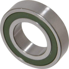 SKF - 20mm Bore Diam, 32mm OD, Double Seal Thin Section Radial Ball Bearing - 7mm Wide, 1 Row, Round Bore, 337 Lb Static Capacity, 607 Lb Dynamic Capacity - USA Tool & Supply