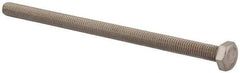 Value Collection - M8x1.25mm Metric Coarse, 140mm Length Under Head Hex Head Cap Screw - Fully Threaded, Grade 18-8 & Austenitic A2 Stainless Steel, Uncoated, 13mm Hex - USA Tool & Supply