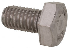 Value Collection - M10x1.50mm Metric Coarse, 18mm Length Under Head Hex Head Cap Screw - USA Tool & Supply