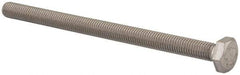 Value Collection - M10x1.50mm Metric Coarse, 150mm Length Under Head Hex Head Cap Screw - Fully Threaded, Grade 18-8 & Austenitic A2 Stainless Steel, Uncoated, 17mm Hex - USA Tool & Supply