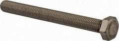 Value Collection - M12x1.75mm Metric Coarse, 120mm Length Under Head Hex Head Cap Screw - Fully Threaded, Grade 18-8 & Austenitic A2 Stainless Steel, Uncoated, 19mm Hex - USA Tool & Supply