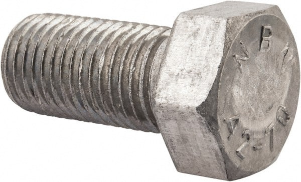 Value Collection - M22x2.50mm Metric Coarse, 45mm Length Under Head Hex Head Cap Screw - USA Tool & Supply