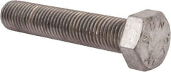 Value Collection - M24x3.00mm Metric Coarse, 120mm Length Under Head Hex Head Cap Screw - Fully Threaded, Grade 18-8 & Austenitic A2 Stainless Steel, Uncoated, 36mm Hex - USA Tool & Supply