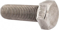 Value Collection - M30x3.50mm Metric Fine, 90mm Length Under Head Hex Head Cap Screw - Fully Threaded, Grade 18-8 & Austenitic A2 Stainless Steel, Uncoated, 46mm Hex - USA Tool & Supply
