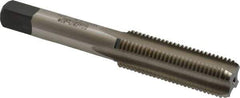 Heli-Coil - M12x1.50 Metric Fine, D4, 4 Flute, Bottoming Chamfer, Bright Finish, High Speed Steel Hand STI Tap - 91.28mm OAL, 42.07mm Thread Length, 12.7mm Square Length, 8.18mm Square Size, 5H Class of Fit - Exact Industrial Supply