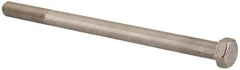 Value Collection - M16x2.00mm Metric Coarse, 250mm Length Under Head Hex Head Cap Screw - Partially Threaded, Grade 18-8 & Austenitic A2 Stainless Steel, Uncoated, 24mm Hex - USA Tool & Supply