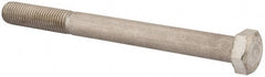 Value Collection - M20x2.50mm Metric Coarse, 220mm Length Under Head Hex Head Cap Screw - USA Tool & Supply