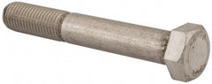Value Collection - M24x3.00mm Metric Coarse, 160mm Length Under Head Hex Head Cap Screw - Partially Threaded, Grade 18-8 & Austenitic A2 Stainless Steel, Uncoated, 36mm Hex - USA Tool & Supply