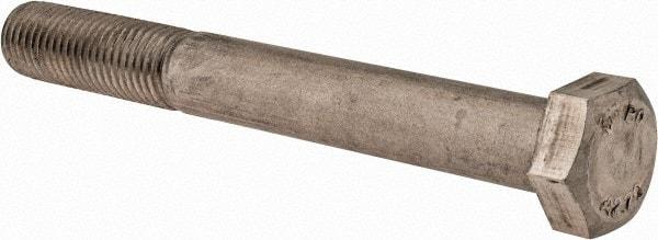 Value Collection - M24x3.00mm Metric Coarse, 200mm Length Under Head Hex Head Cap Screw - Partially Threaded, Grade 18-8 & Austenitic A2 Stainless Steel, Uncoated, 36mm Hex - USA Tool & Supply