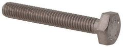 Value Collection - M3x0.50mm Metric Coarse, 20mm Length Under Head Hex Head Cap Screw - Fully Threaded, Grade 316 & Austenitic A4 Stainless Steel, Uncoated, 5.5mm Hex - USA Tool & Supply