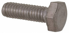 Value Collection - M4x0.70mm Metric Coarse, 12mm Length Under Head Hex Head Cap Screw - Fully Threaded, Grade 316 & Austenitic A4 Stainless Steel, Uncoated, 7mm Hex - USA Tool & Supply