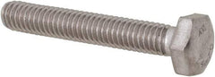 Value Collection - M4x0.70mm Metric Coarse, 25mm Length Under Head Hex Head Cap Screw - Fully Threaded, Grade 316 & Austenitic A4 Stainless Steel, Uncoated, 7mm Hex - USA Tool & Supply