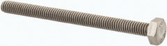 Value Collection - M4x0.70mm Metric Coarse, 50mm Length Under Head Hex Head Cap Screw - USA Tool & Supply