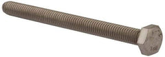 Value Collection - M6x1.00mm Metric Coarse, 70mm Length Under Head Hex Head Cap Screw - Fully Threaded, Grade 316 & Austenitic A4 Stainless Steel, Uncoated, 10mm Hex - USA Tool & Supply