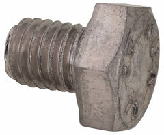 Value Collection - M10x1.50mm Metric Coarse, 12mm Length Under Head Hex Head Cap Screw - Fully Threaded, Grade 316 & Austenitic A4 Stainless Steel, Uncoated, 17mm Hex - USA Tool & Supply