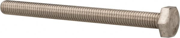 Value Collection - M10x1.50mm Metric Coarse, 110mm Length Under Head Hex Head Cap Screw - USA Tool & Supply