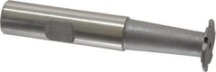 Value Collection - 1/32" Radius, 1/16" Circle Diam, 3/4" Cutter Diam, Shank Connection, Convex Radius Cutter - 1/2" Shank Diam, 3" OAL, High Speed Steel, Uncoated, 6 Teeth, Weldon Flat - USA Tool & Supply