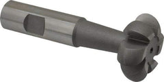 Value Collection - 5/16" Radius, 5/8" Circle Diam, 1-5/8" Cutter Diam, Shank Connection, Convex Radius Cutter - 3/4" Shank Diam, 4" OAL, High Speed Steel, Uncoated, 6 Teeth, Weldon Flat - USA Tool & Supply