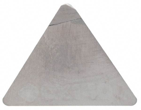 Tungaloy - TECN32 Grade DX140 PCD Milling Insert - 1/8" Thick, 3/8" Inscribed Circle - USA Tool & Supply