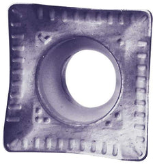 Tungaloy - SDMT1204 ML Grade AH330 Carbide Milling Insert - 0.187" Thick, 1/2" Inscribed Circle, 0.031" Corner Radius - USA Tool & Supply
