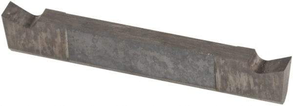 Tungaloy - JCGN200 F TH10 Grade, 0.0787" Cutting Width, Carbide Cutoff Insert - 8° Right Hand Lead Angle, 0.002" Cnr Rad - USA Tool & Supply