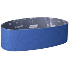 4″ × 36″ NorZon Plus R821 Narrow Belt 50 Grit Zirconia Alumina - USA Tool & Supply