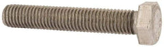 Value Collection - M12x1.75mm Metric Coarse, 70mm Length Under Head Hex Head Cap Screw - Fully Threaded, Grade 316 & Austenitic A4 Stainless Steel, Uncoated, 19mm Hex - USA Tool & Supply