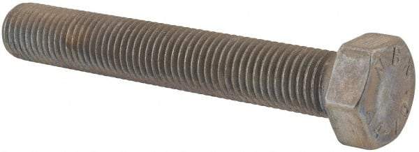 Value Collection - M20x2.50mm Metric Coarse, 130mm Length Under Head Hex Head Cap Screw - Fully Threaded, Grade 316 & Austenitic A4 Stainless Steel, Uncoated, 30mm Hex - USA Tool & Supply