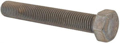 Value Collection - M20x2.50mm Metric Coarse, 130mm Length Under Head Hex Head Cap Screw - Fully Threaded, Grade 316 & Austenitic A4 Stainless Steel, Uncoated, 30mm Hex - USA Tool & Supply