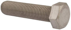 Value Collection - M22x2.50mm Metric Coarse, 90mm Length Under Head Hex Head Cap Screw - Fully Threaded, Grade 316 & Austenitic A4 Stainless Steel, Uncoated, 34mm Hex - USA Tool & Supply