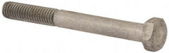 Value Collection - M5x0.80mm Metric Coarse, 45mm Length Under Head Hex Head Cap Screw - Partially Threaded, Grade 316 & Austenitic A4 Stainless Steel, Uncoated, 8mm Hex - USA Tool & Supply