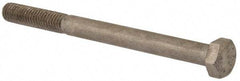 Value Collection - M5x0.80mm Metric Coarse, 60mm Length Under Head Hex Head Cap Screw - Partially Threaded, Grade 316 & Austenitic A4 Stainless Steel, Uncoated, 8mm Hex - USA Tool & Supply
