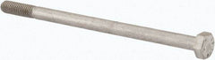 Value Collection - M6x1.00mm Metric Coarse, 100mm Length Under Head Hex Head Cap Screw - Partially Threaded, Grade 316 & Austenitic A4 Stainless Steel, Uncoated, 10mm Hex - USA Tool & Supply