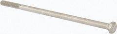 Value Collection - M6x1.00mm Metric Coarse, 130mm Length Under Head Hex Head Cap Screw - Partially Threaded, Grade 316 & Austenitic A4 Stainless Steel, Uncoated, 10mm Hex - USA Tool & Supply
