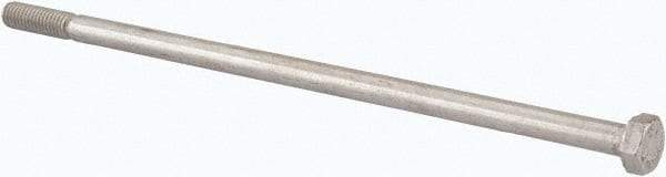 Value Collection - M6x1.00mm Metric Coarse, 150mm Length Under Head Hex Head Cap Screw - Partially Threaded, Grade 316 & Austenitic A4 Stainless Steel, Uncoated, 10mm Hex - USA Tool & Supply