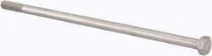 Value Collection - M6x1.00mm Metric Coarse, 150mm Length Under Head Hex Head Cap Screw - Partially Threaded, Grade 316 & Austenitic A4 Stainless Steel, Uncoated, 10mm Hex - USA Tool & Supply