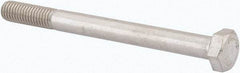 Value Collection - M8x1.25mm Metric Coarse, 90mm Length Under Head Hex Head Cap Screw - Partially Threaded, Grade 316 & Austenitic A4 Stainless Steel, Uncoated, 13mm Hex - USA Tool & Supply