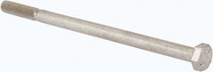 Value Collection - M8x1.25mm Metric Coarse, 140mm Length Under Head Hex Head Cap Screw - Partially Threaded, Grade 316 & Austenitic A4 Stainless Steel, Uncoated, 13mm Hex - USA Tool & Supply