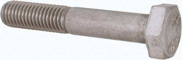 Value Collection - M10x1.50mm Metric Coarse, 60mm Length Under Head Hex Head Cap Screw - Partially Threaded, Grade 316 & Austenitic A4 Stainless Steel, Uncoated, 17mm Hex - USA Tool & Supply
