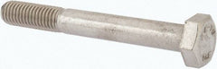 Value Collection - M10x1.50mm Metric Coarse, 80mm Length Under Head Hex Head Cap Screw - Partially Threaded, Grade 316 & Austenitic A4 Stainless Steel, Uncoated, 17mm Hex - USA Tool & Supply
