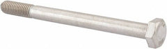 Value Collection - M10x1.50mm Metric Coarse, 120mm Length Under Head Hex Head Cap Screw - Partially Threaded, Grade 316 & Austenitic A4 Stainless Steel, Uncoated, 17mm Hex - USA Tool & Supply