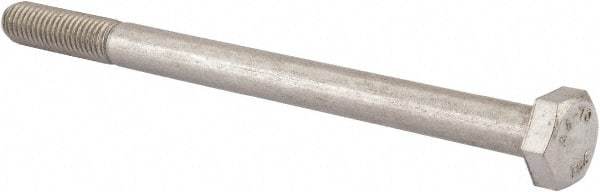 Value Collection - M10x1.50mm Metric Coarse, 140mm Length Under Head Hex Head Cap Screw - Partially Threaded, Grade 316 & Austenitic A4 Stainless Steel, Uncoated, 17mm Hex - USA Tool & Supply